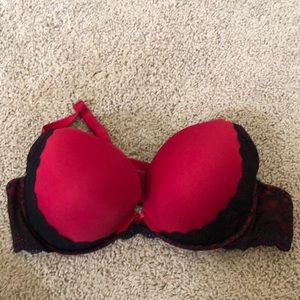 Torrid Red push up bra